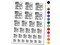 Happy Father's Day Dad with Lion and Cubs Temporary Tattoo Water Resistant Fake Body Art Set Collection
